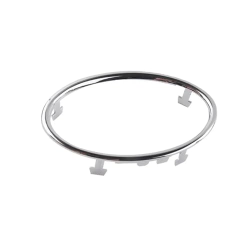 Auto Interieurleisten 1/4 Stück Auto-Klimaanlagen-Steckdosen-Dekoration Kreisring-Steckdosen-Aufkleber Für Ford Für Focus 2 MK2 2005–2013 Auto-Innenausstattung Auto Zierleiste(1pc Birght Silver) von SYLTER
