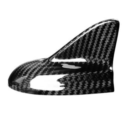 Auto Interieurleisten Auto Shark Fin Antenne Abdeckung Carbon Faser Schwarz Für Dodge Für Challenger 2015-2021 Auto Zierleiste von SYLTER