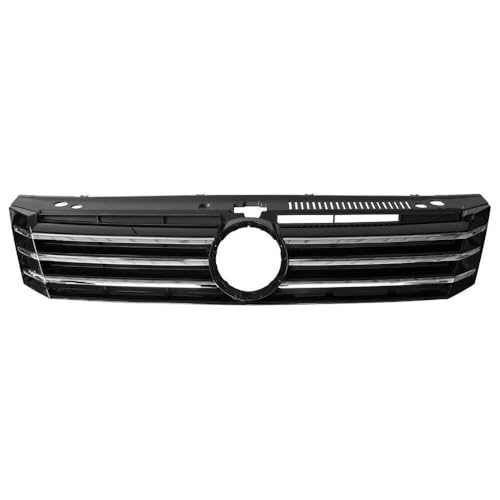 Frontstoßstangengitter 2012 2013 2014 2015 Für VW Für Passat B7 Frontstoßstange Mitte Grille Glanz Schwarz Grill Mesh Kühlergrill Sportgrill(Schwarz) von SYLTER