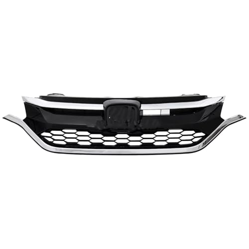 Frontstoßstangengitter Für 2015 2016 Für CRV Für CR-V Frontstoßstange Haube Wabengitter Grill Chrom Kühlergrill Sportgrill Frontstoßstangengitter Für 2015 2016 Für CRV Für CR-V Frontstoßstange Haube Wabengitter Grill Chrom Kühlergrill Sportgrill von SYLTER