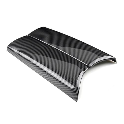 SYLTER Auto Interieurleisten Autoinnenausstattung Mittelkonsole Armlehnenkastenabdeckung Für Mercedes Für Benz C GLC Klasse W205 X253 2015-2021 Auto Zierleiste(Carbon Texture) von SYLTER