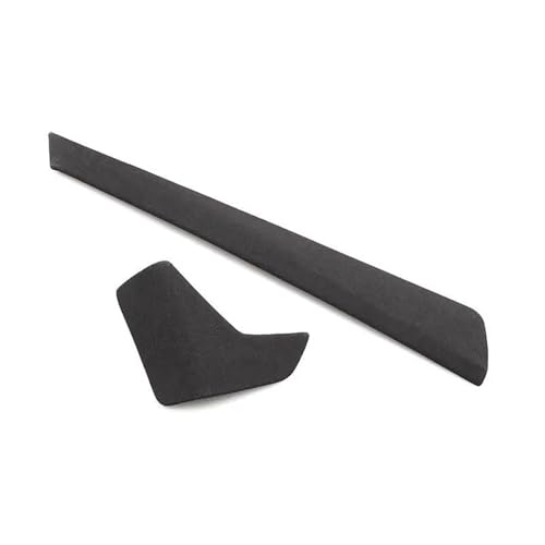 SYLTER Auto Interieurleisten Für 3er G20 G28 2019-2021 LHD ABS + Wildleder Leder Car Center Dashboard Panel Beifahrerseite Abdeckung Streifen Trim Auto Zierleiste von SYLTER