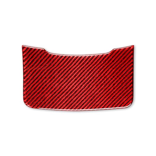 SYLTER Auto Interieurleisten Für Alfa Für Romeo Für Stelvio 2016-2022 Aufbewahrungsbox Dekoration Abdeckung Trim Aufkleber Aufkleber Auto Innenausstattung Kohlefaser Auto Zierleiste(Red Carbon Fiber) von SYLTER