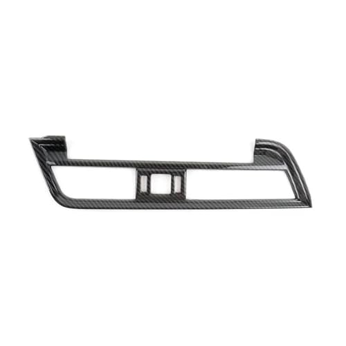 SYLTER Auto Interieurleisten Für Q5 Q5L FY 2018-2021 LHD ABS Carbon Fiber Center Konsole Klimaanlage Seite Air Outlet Vent Rahmen Abdeckung Auto Zierleiste(Center 1pc) von SYLTER