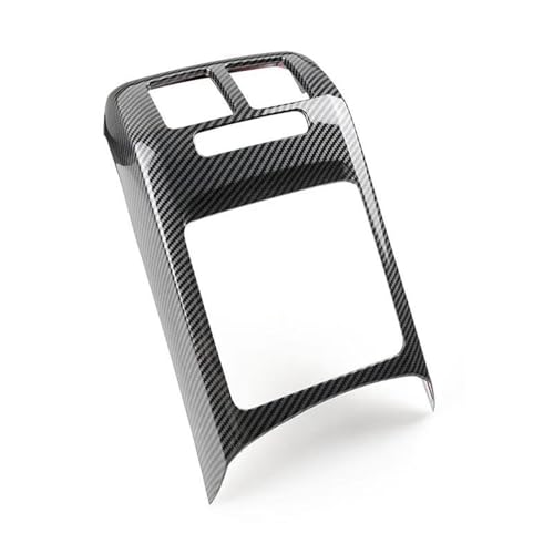 SYLTER Auto Interieurleisten Für VW Für Golf 6 MK6 2008-2013 Car Center Control Armlehne Box Hinten Klimaanlage Outlet Abdeckung Trim Zubehör Carbon Fiber Grain Auto Zierleiste von SYLTER
