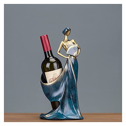 SYLUOQP Weinlagerregal, Weinflaschenhalter, Desktop-Weinregal, freistehender Arbeitsplatten-Flaschenhalter für die Weinlagerung, Weinflaschen-Ausstellungsregal von SYLUOQP