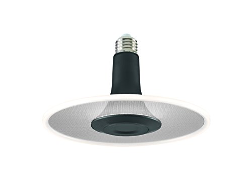 SYLVANIA LED-Deckenlampe Radiance - schwarz für Wohnzimmer (11w, 1000lm, E27, dimmbar, 192mm, 840=4000K) Ersatz für 0029012 von SYLVANIA