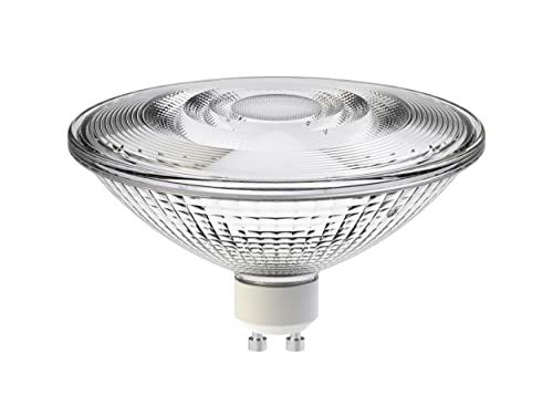 SYLVANIA GU10 LED-Lampe Warmweiß | Klarer Reflektor Kolben | 3000 Kelvin | 1150 Lumen | 111mm Durchmesser von SYLVANIA