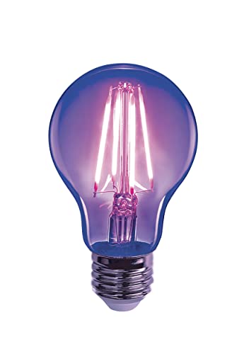 SYLVANIA Schwarzlichtlampe E27 LED | UV-Lampe | Retro Party blacklight A60 von SYLVANIA