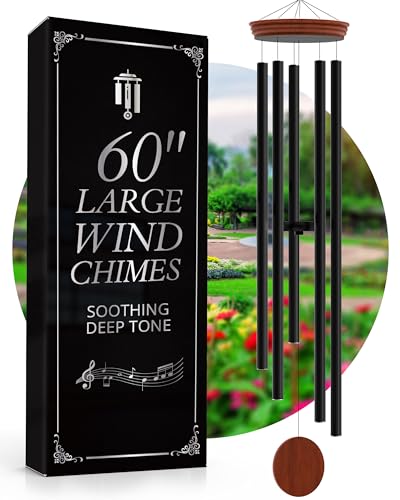 Windspiel, extra groß, 152,4 cm, für den Außenbereich, tiefer Ton, beruhigend, einzigartig, lang Windspiel, extra groß, 152,4 cm, für den Außenbereich, tiefer Ton, beruhigend, einzigartig, lang von SYMPATHY HEARTS