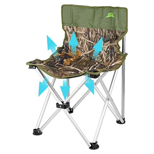 SYNYEY Campingstühle für Erwachsene – Outdoor-Klappstühle, zusammenklappbarer Rasenstuhl für den Außenbereich, tragbar, verstärkter Stoff, belastbarer Stuhl für Erwachsene, strapazierfähig von SYNYEY