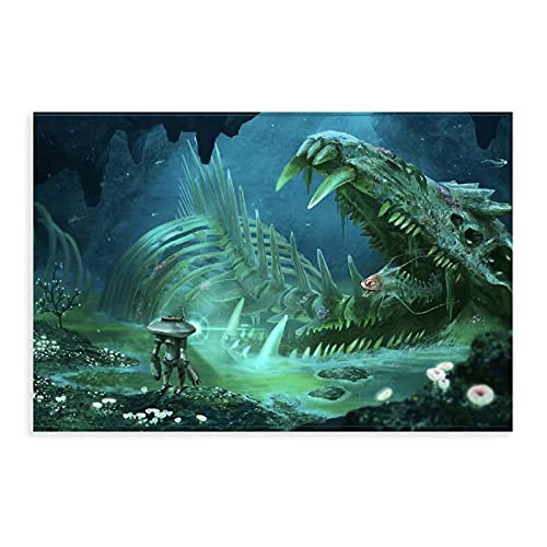 Subnautica 27 Leinwand-Poster, Wandkunst, Deko, Bild, Gemälde für Wohnzimmer, Schlafzimmer, Dekoration, ungerahmt: 30 x 45 cm Subnautica 27 Leinwand-Poster, Wandkunst, Deko, Bild, Gemälde für Wohnzimmer, Schlafzimmer, Dekoration, ungerahmt: 30 x 45 cm von SYNYEY