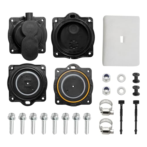 SYOWADA Luftpumpe Rebuild Komplettsatz, inklusive Filter und Sicherheitsschraube, Ersatz für Hiblow Modelle HP-80 HP-60 SYOWADA Luftpumpe Rebuild Komplettsatz, inklusive Filter und Sicherheitsschraube, Ersatz für Hiblow Modelle HP-80 HP-60 von SYOWADA