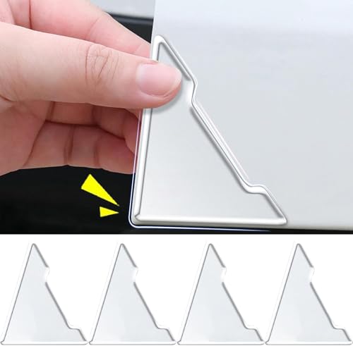 SYPPCH 4 Stück Autotür Kantenschutz für Lexus LBX, Auto Tür Ecke Anti-Scratch Abdeckung, Türschützer Antikollisions-Türschützer,A-Transparent von SYPPCH