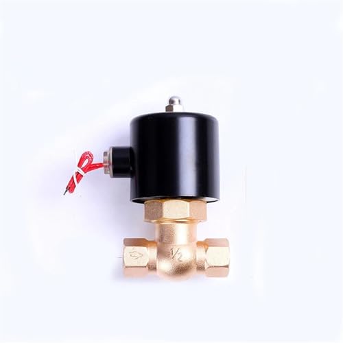 1/2" 3/4" 1" 1-1/4" 1-1/2" 2" Normalerweise geschlossenes Messing-Dampfmagnetventil 12VDC 24VDC 220VAC(1,12VDC) von SYSCZPWC