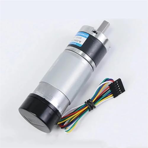 12 V 24 V 36 mm DC-Getriebemotor, Planetengetriebe mit Encoder, hohes Drehmoment, Geschwindigkeit einstellbar, CW CCW, Elektromotor 36GP-555S(12V only motor,22RPM 8MM) von SYSCZPWC