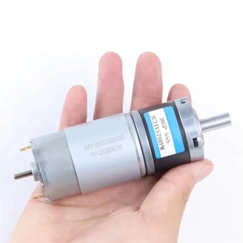 12V 24V 15W Planetengetriebe DC-Untersetzungsmotor 36MM Großes Drehmoment 36GP-555 Kleiner Motor(DC 12V Shaft Dia 6mm,98RPM) von SYSCZPWC