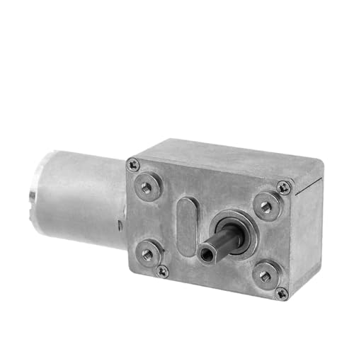 Gleichstrommotor, 12 V, 10 U/min, Getriebemotor mit Schneckengetriebe mit hohem Drehmoment und M3 Gleichstrommotor, 12 V, 10 U/min, Getriebemotor mit Schneckengetriebe mit hohem Drehmoment und M3 von SYSCZPWC