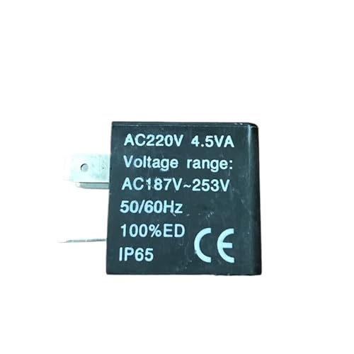 Magnetventilspule AC220V CDA092A DC24V CDA092B AC24V CDA092E Innendurchmesser 9mm(Schwarz) von SYSCZPWC