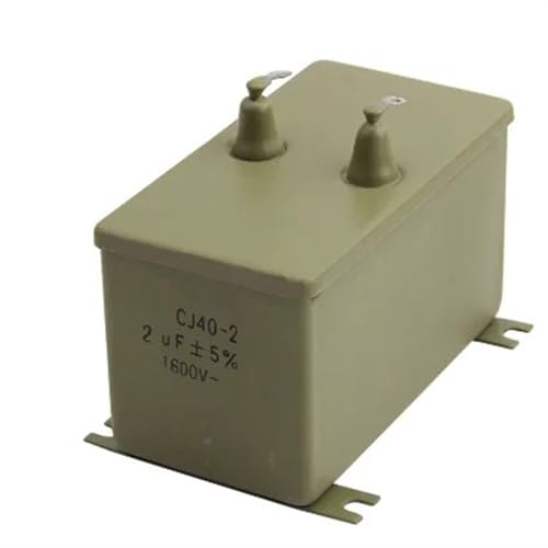 SYSCZPWC CJ40-2 CJ41 0,47µF 1µF 2µF 4µF 6µF 630V 1000V 1600V 2000V 5% Lötösen Metallisiertes Papier im Ölkondensator(CJ40-2 2uF 1000V) von SYSCZPWC