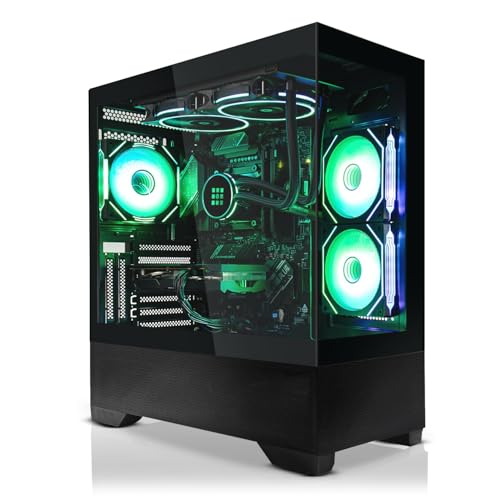 SYSTEMTREFF High-End Gaming PC Intel Core i7-13700KF 16x5.4GHz | Nvidia GeForce RTX 4090 24GB DX12 | 1TB M.2 NVMe + 1TB SSD | 32GB DDR5 RAM | WLAN Desktop Computer Rechner für Gamer, Zocker & Streamer von SYSTEMTREFF