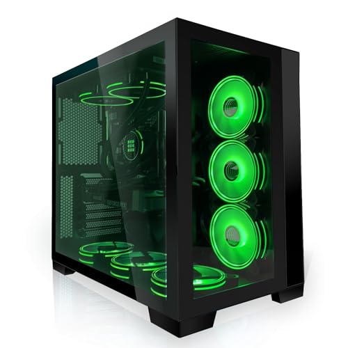 SYSTEMTREFF High-End Gaming PC AMD Ryzen 9 7950X 16x5.7GHz | Nvidia GeForce RTX 4070 12GB DX12 | 1TB M.2 NVMe | 32GB DDR5 RAM | WLAN Desktop Computer Rechner für Gamer, Zocker & Streamer von SYSTEMTREFF