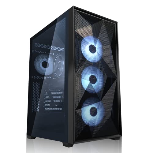 SYSTEMTREFF Gaming PC AMD Ryzen 5 7500F 6x5GHz | AMD Radeon RX 7900 XT 20GB DX12 | 1TB M.2 NVMe | 32GB DDR5 RAM | WLAN Desktop Computer Rechner für Gamer, Zocker & Streamer von SYSTEMTREFF