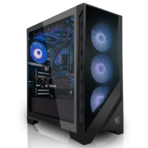 SYSTEMTREFF Gaming PC Intel Core i9-12900KF 16x5.2GHz | AMD Radeon RX 7900 GRE 16GB DX12 | 1TB M.2 NVMe | 32GB DDR5 RAM | WLAN Desktop Computer Rechner für Gamer, Zocker & Streamer von SYSTEMTREFF