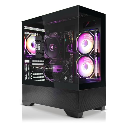SYSTEMTREFF High-End Gaming PC AMD Ryzen 9 5900XT 16x4.8GHz | Nvidia RTX 5060 TI 16GB DX12 | 1TB M.2 NVMe | 32GB DDR4 RAM | WLAN Desktop Computer Rechner für Gamer, Zocker & Streamer von SYSTEMTREFF