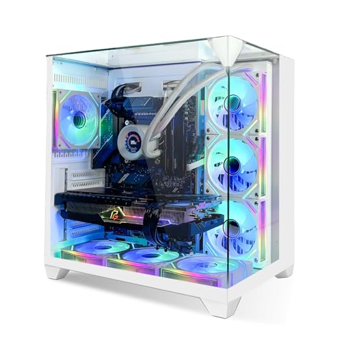 SYSTEMTREFF High-End Gaming PC Intel Core i9-12900KF 16x5.2GHz | AMD Radeon RX 9070 16GB DX12 | 1TB M.2 NVMe | 32GB DDR5 RAM | Windows 11 | WLAN Desktop Computer Rechner für Gamer, Zocker & Streamer von SYSTEMTREFF