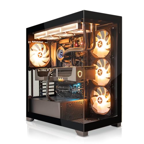 SYSTEMTREFF High-End Gaming PC Intel Core i9-14900K 24x6GHz | Nvidia RTX 5070 TI 16GB GDDR7 mit DLSS 4 | 1TB M.2 NVMe | 32GB DDR5 RAM | Windows 11 | Desktop Computer Rechner für Gamer, Zocker & SYSTEMTREFF High-End Gaming PC Intel Core i9-14900K 24x6GHz | Nvidia RTX 5070 TI 16GB GDDR7 mit DLSS 4 | 1TB M.2 NVMe | 32GB DDR5 RAM | Windows 11 | Desktop Computer Rechner für Gamer, Zocker & von SYSTEMTREFF
