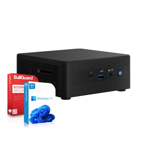 SYSTEMTREFF Mini Office PC Intel Core i7-1165G7 4x4.7GHz | Iris Xe Grafik 4K HDMI DX12 | 1TB M.2 NVMe | 16GB DDR4 RAM | WLAN Silent Desktop Computer Rechner für Büro Business Multimedia von SYSTEMTREFF