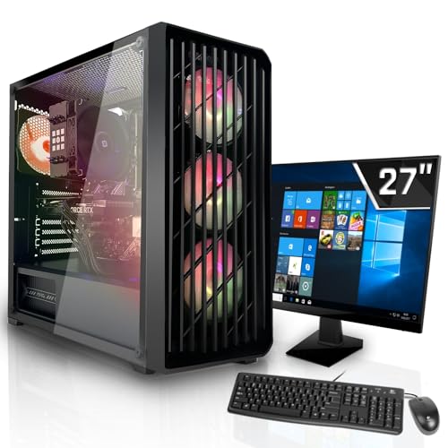 SYSTEMTREFF Office Komplett PC Set Intel Core i7-13700K 16x5.4GHz | UHD 770 4K HDMI DX12 | 512GB M.2 NVMe + 1TB HDD | 16GB DDR4 RAM | Silent Desktop Paket Computer Rechner für Büro Business Multimedia SYSTEMTREFF Office Komplett PC Set Intel Core i7-13700K 16x5.4GHz | UHD 770 4K HDMI DX12 | 512GB M.2 NVMe + 1TB HDD | 16GB DDR4 RAM | Silent Desktop Paket Computer Rechner für Büro Business Multimedia von SYSTEMTREFF