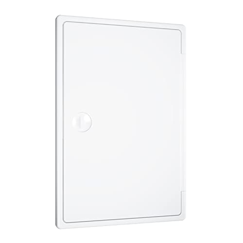 SYSTERM Universal Inspektionsdeckel Außenmaße 20 x 30 cm zu öffnender dünne Revisionsdeckel. Grundlegende öffenbare Revisionsklappe. ABS-Kunststoff Weiß (20x30 – OPI 20/30) von SYSTERM