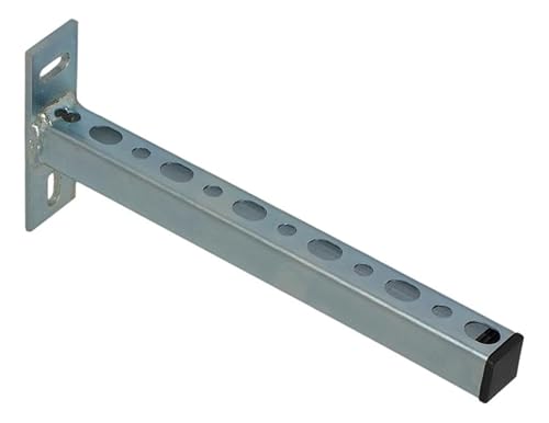 Universal Montagekonsole T-Typ Wandkonsole aus Verzinkt Stahl Profil 30x30mm. Halterung Wandhalter Winkelkonsole. Auslegerkonsole Schwerlastträger Träger. Schwerlastkonsole. (400 mm) von SYSTERM