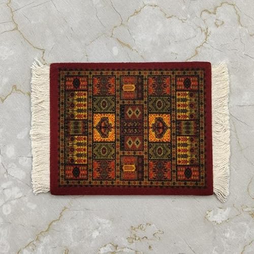 SYSUII 13 * 9CM Teppich Mauspad aus Textilgewebe Persian Teppich Mouse Pad Orientalischer Mini Teppich Mauspad mit Quaste Lustiges Büro Computer Zubehör für den Schreibtisch SYSUII 13 * 9CM Teppich Mauspad aus Textilgewebe Persian Teppich Mouse Pad Orientalischer Mini Teppich Mauspad mit Quaste Lustiges Büro Computer Zubehör für den Schreibtisch von SYSUII