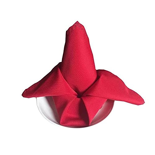 SYSUII 6 Stück Stoffservietten,Wiederverwendbare Servietten Waschbare Tischservietten Servietten Tischdekoration Party Hochzeit Weihnachten Servietten für Hotel,Restaurant,Zuhause Küche -Rot SYSUII 6 Stück Stoffservietten,Wiederverwendbare Servietten Waschbare Tischservietten Servietten Tischdekoration Party Hochzeit Weihnachten Servietten für Hotel,Restaurant,Zuhause Küche -Rot von SYSUII