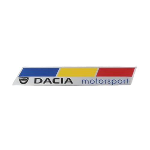 Auto Emblem für Dacia Dokker 2017-2021, Logo Badge Aufkleber Sticker mit Emblem für Außendekoration 3D Metall Buchstaben Aufkleber mit Logo Auto Styling Zubehör,13cm*2.6cm Auto Emblem für Dacia Dokker 2017-2021, Logo Badge Aufkleber Sticker mit Emblem für Außendekoration 3D Metall Buchstaben Aufkleber mit Logo Auto Styling Zubehör,13cm*2.6cm von SYXWJL