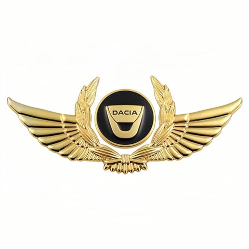 Auto Emblem für Dacia Duster 2010-2017, Logo Badge Aufkleber Sticker mit Emblem für Außendekoration 3D Chrom Buchstaben Aufkleber mit Logo Auto Styling Zubehör,M Auto Emblem für Dacia Duster 2010-2017, Logo Badge Aufkleber Sticker mit Emblem für Außendekoration 3D Chrom Buchstaben Aufkleber mit Logo Auto Styling Zubehör,M von SYXWJL
