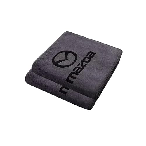 SYXWJL Auto Trockentuch für Mazda 2 2022 2023, Mikrofasertuch Autopflege Poliertuch Extrem Saugstark für Auto Reinigung Zubehör, 30 * 60cm von SYXWJL
