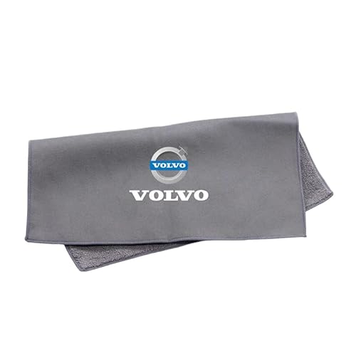 SYXWJL Auto Trockentuch für Volvo XC90 2015-2023, Mikrofasertücher Auto Microfasertuch Autopflege Poliertuch Mikrofasertuch Auto Extrem Saugstark für Auto Reinigung Zubehör,Grey-30CM*30CM SYXWJL Auto Trockentuch für Volvo XC90 2015-2023, Mikrofasertücher Auto Microfasertuch Autopflege Poliertuch Mikrofasertuch Auto Extrem Saugstark für Auto Reinigung Zubehör,Grey-30CM*30CM von SYXWJL