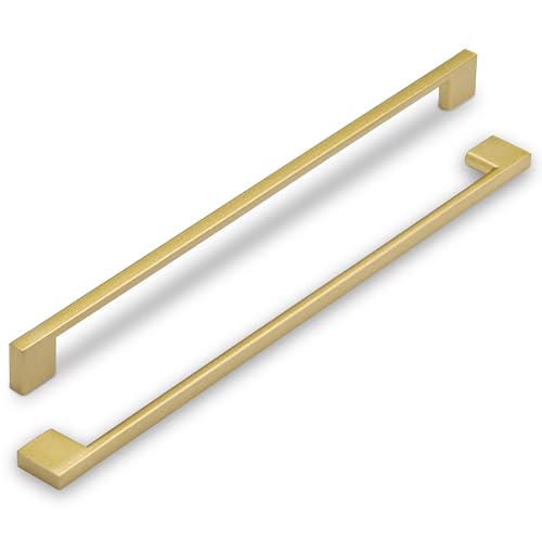 6 Stück Schrankgriffe Griffe für Küchenschränke 224mm lochabstand Möbelgriffe Küchengriffe Gold Türgriffe Küche Schubladengriffe von SYZOW