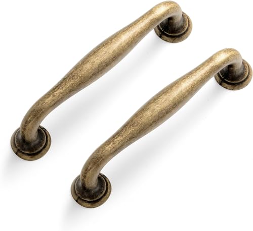6 Stück Schrankgriffe Vintage Antik 96mm Schubladengriffe Vintage aus Zinklegierung Griffe für Küchenschränke Möbelgriffe Küchengriffe griffe von SYZOW