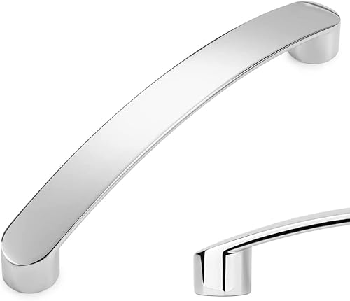 SYZOW 10 Stück Möbelgriffe Chrom poliert 96mm Lochabstand,Griffe für Küchenschränke Schrankgriffe für Schubladen SYZOW 10 Stück Möbelgriffe Chrom poliert 96mm Lochabstand,Griffe für Küchenschränke Schrankgriffe für Schubladen von SYZOW