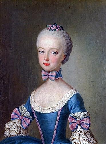 SYlale Wandkunst Bilder Poster Wandkunst Ölgemälde Marie Antoinette Young von Jean Étienne Liotard für Wanddekoration 60x90cm von SYlale