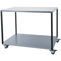 SZ Metall Tischwagen silber 100,0 x 60,0 x 60,0 cm von SZ Metall