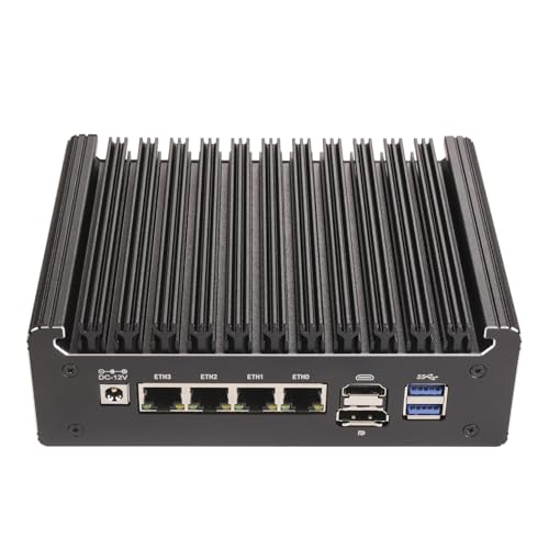 Firewall Micro Appliance, Intel N100 DDR4 8GB RAM 128GB NVMe SSD Fanless Mini PC, Mini appliances, Mini Server, Wired Router Compatible with pfSense with OPNsense Firewall Micro Appliance, Intel N100 DDR4 8GB RAM 128GB NVMe SSD Fanless Mini PC, Mini appliances, Mini Server, Wired Router Compatible with pfSense with OPNsense von SZBOX