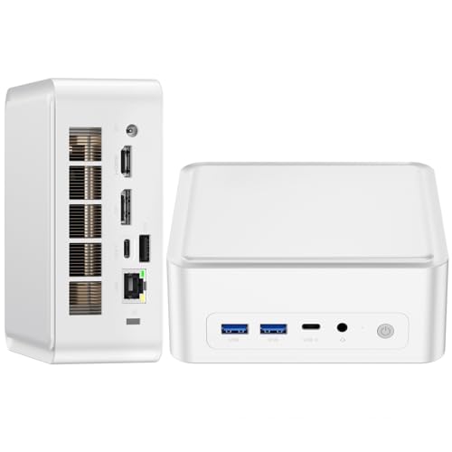 SZBOX Mini PC Ryzen 9, Mikro Gaming Computer AMD 6900HX(Update 6900HS) Win11 16GB DDR5 512GB NVMe PCle3.0, Mini Office Desktop Desk Computer PC Win11 für Büro/Gaming/Zuhause von SZBOX