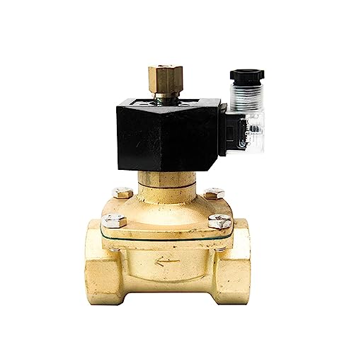 1-1/2 "wasserdichtes Messingmagnetventil 220 V 24 V 12 V 220 V 110 V normalerweise offenes Magnetventil(G-24vdc-nbr-seal) von SZBTQMUW