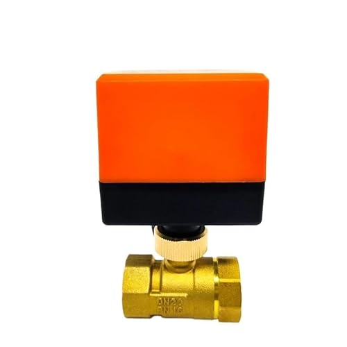 3/4 "Ball Messing Klimaanlage Boden Heizung Magnetventil Zwei-Weg AC220V DC24V DC12V(24vdc) von SZBTQMUW
